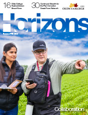 Horizons Spring Fall 2022 - Sustainability & Technology in Agriculture